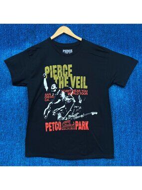 Pierce the Veil I Cant Hear You World Tour Petco Park Tee L